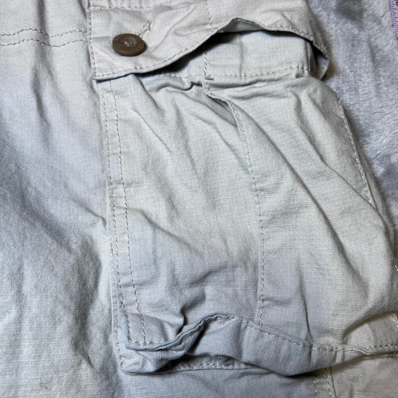 Lee Cargo Shorts Mens 40 Khaki/Tan Casual Outdoor Pockets Work Hiking Vacation - Picture 6 of 15